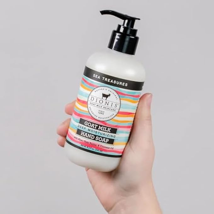Dionis GOAT MILK SKINCARE HAND SOAP - SEA TREASURES, 8.5 OUNCES - Image 4